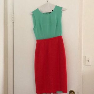 BCBG colorful cocktail dress